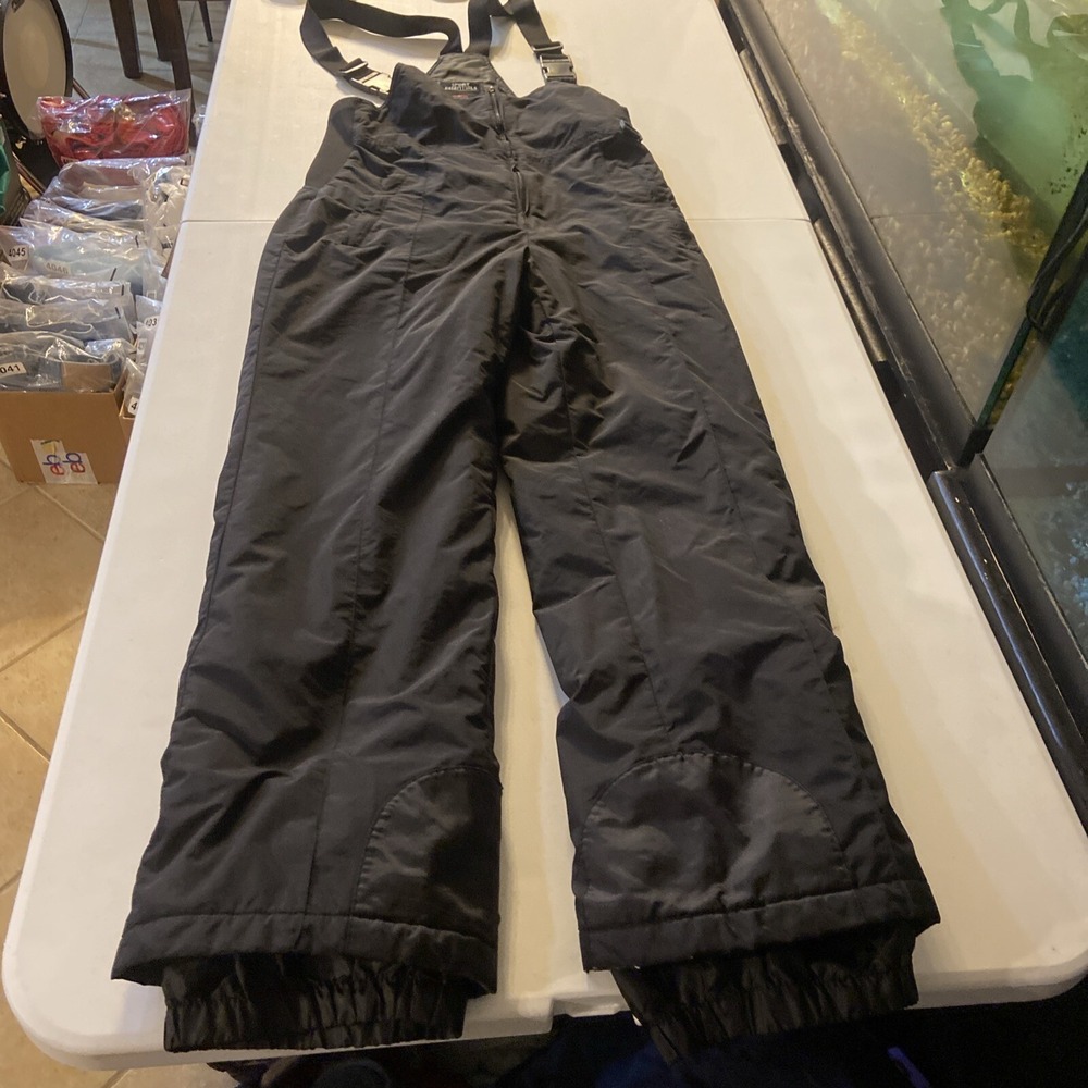 Sport Essential Bib Overalls Snowpants Large Youth Black